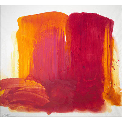 «Sunburst» par Robert Robinson - peinture sur toile tendue