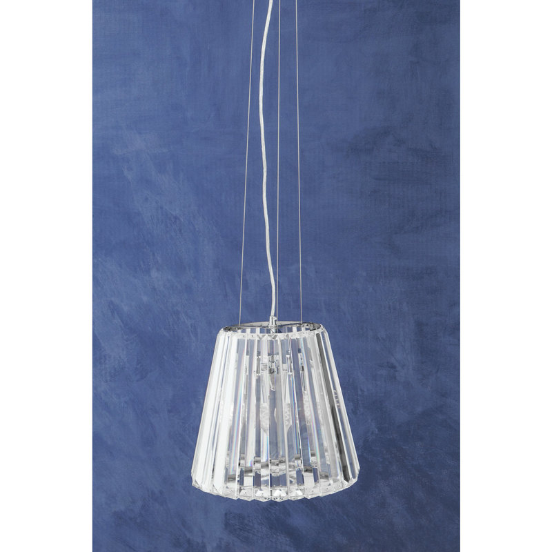 Amaud 3 - Light Silver Bell Pendant