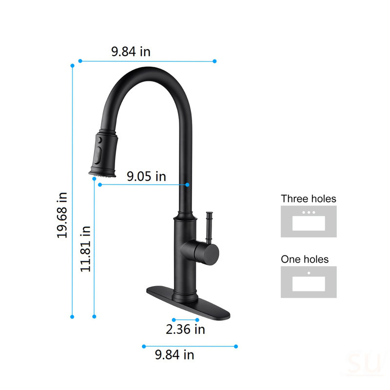 Kitchen Faucet With Pull Out Spraye