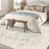 Yaie Machine Washable Floral Indoor Area Rug With Non-Slip Backing