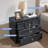 30.7'' Nightstand For Bedroom With 3 Drawers, Mid Century Modern Wooden Closet Storage Organizer-1212225730-1228232385