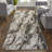 Runner Georgeann Abstract Machine Woven Gray/Brown Area Rug