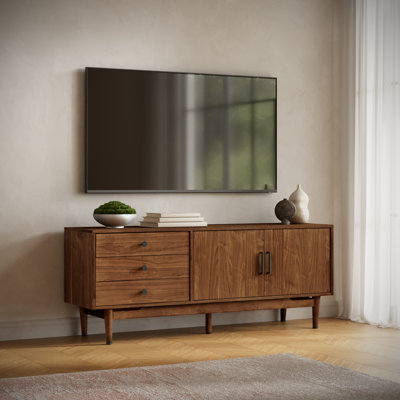 Armoire de rangement Edwidge Mid-Century Modern Scandinavian Console