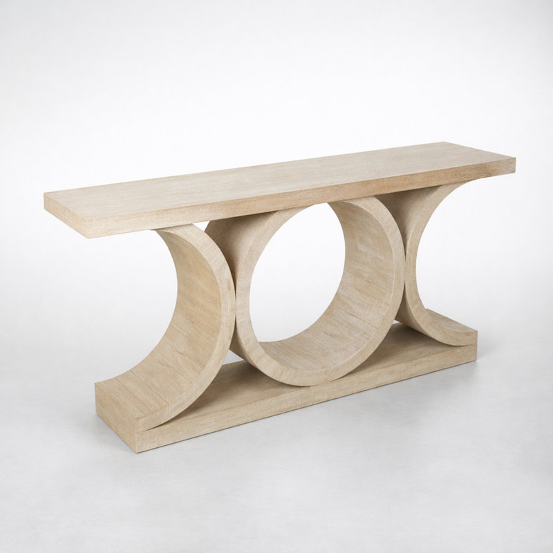 Daouda 68'' Solid Wood Console Table