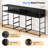 55" Modern Tv Stand With Storage Dresser,Built-In Usb Charging, Led Lighting-2094377541