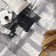 Doucette Abstract Cream/Black/Grey Area Rug
