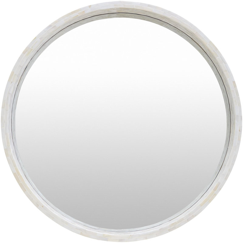 Miroir Interlaken, H 31,5 po x l 31,5 po, Rond