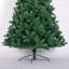 Sapin de Noël artificiel en épinette naturelle avec support en métal pliable 7,5 pi