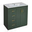 Ensemble de meuble-lavabo autoportant avec lavabo en céramique séparé-844312297