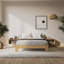 Lit plateforme en bois avec lattes-1706752469