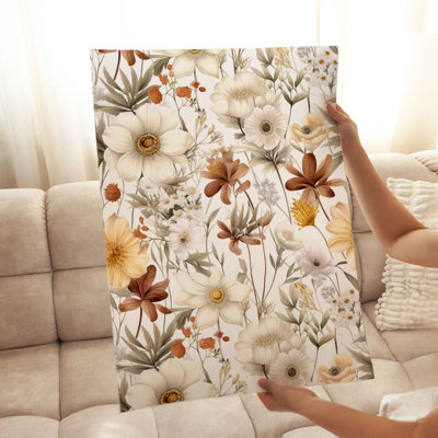 «Botanical Wildflowers», impression d'art sans cadre