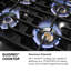 ZLINE Autograph 48 in. Stainless Steel Classic Rangetop with 8 DuoPro Burners and Gold Accents-66280230