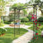 Metal Garden Arch Climbing Plants-1967569605
