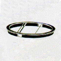 Lentille noire brillante