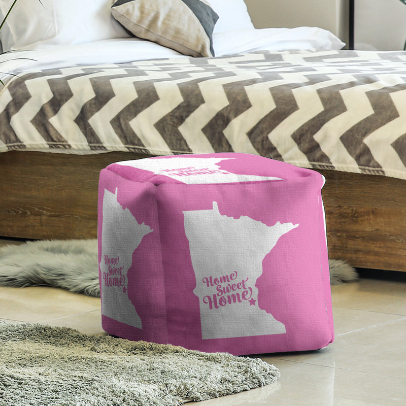 Repose-pieds cube the home saint paul, Rose