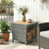Natural Top/Light Grey Base