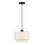 Luminaire suspendu en bronze 1 lumière Aselin-122725051