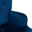 Velvet Wingback Chair