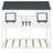 Twin Over Bunk Bed (white) - Save Space With White For Easy Access &