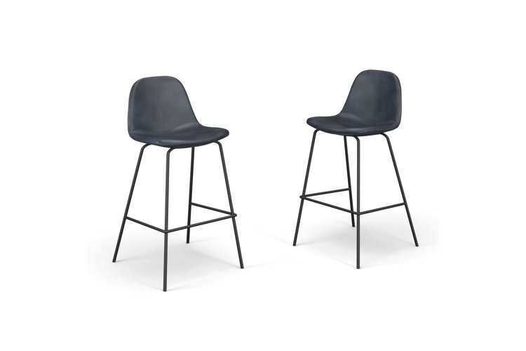 Top 2 Black Bar Stools