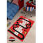 Tapis tissé de qualité supérieure, 100% polyester, 5,9 x 9,2 pi, 650 g / m² | Antibactérien, antidérapant, impression numérique 3D | Lavable à la machine, hauteur des poils doux: 0,3 po | Parfait pour le salon et la chambre à coucher-897926404