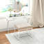 Jacques Steel Accent Stool-296473715