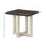 Table de bout contemporaine, noyer et blanc-1676929148-1676929091