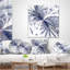 Coussin lombaire en fleur symétrique floral