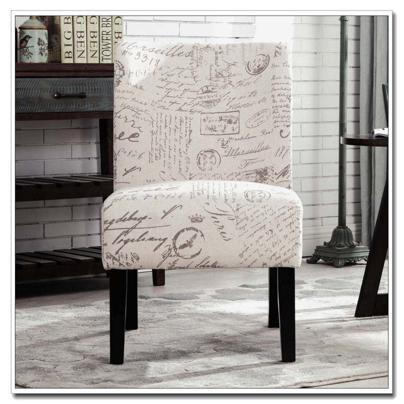 Fauteuil d'appoint contemporain sans accoudoirs