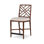 Caribe Upholstered Stool with Solid Wood Frame