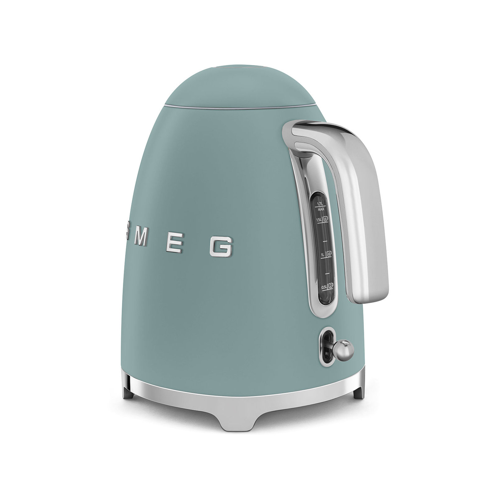 SMEG 50's Retro Style 7-Cup Electric Kettle, Gray