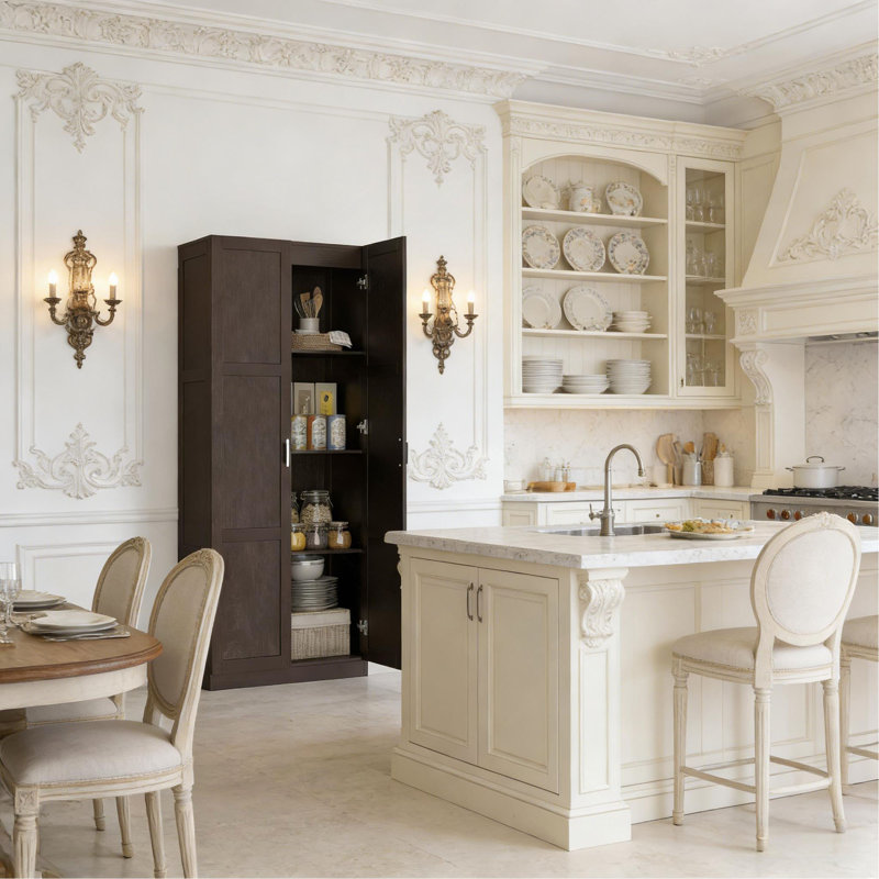 Armoire de maison, armoire de garde-manger, armoire de salle de bain