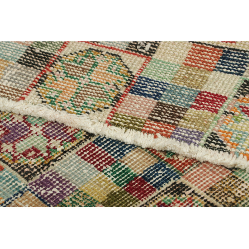 One-of-a-Kind 2'3x2'4 Hand Knotted Area Rug