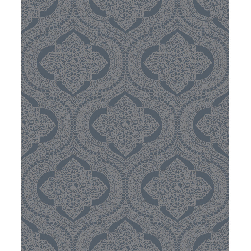 10m x 53cm 3D Embossed Roll, Dark Blue