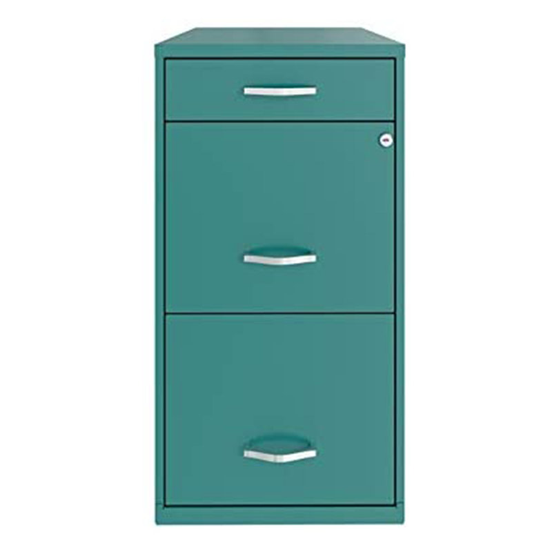 14.25'' Wide 3 -Drawer Steel File Cabinet