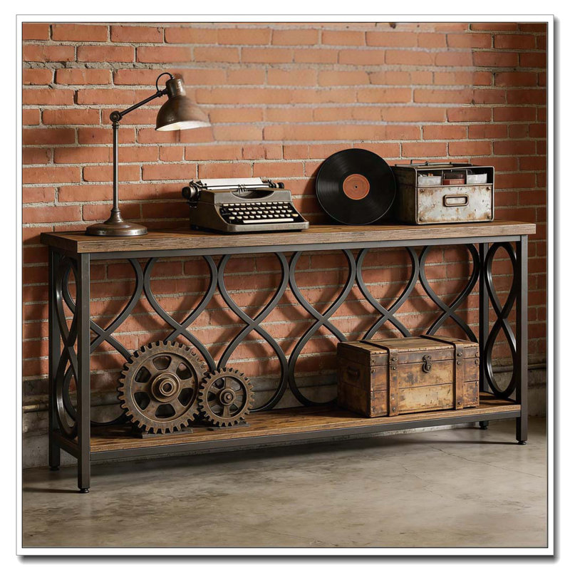 2-Tier Plant Stand,Entryway Table,Console Table