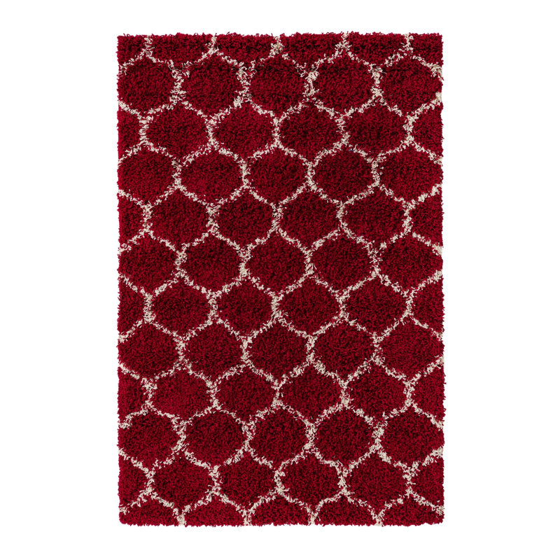 Geometric Indoor Rug, Rectangle 4' x 6'