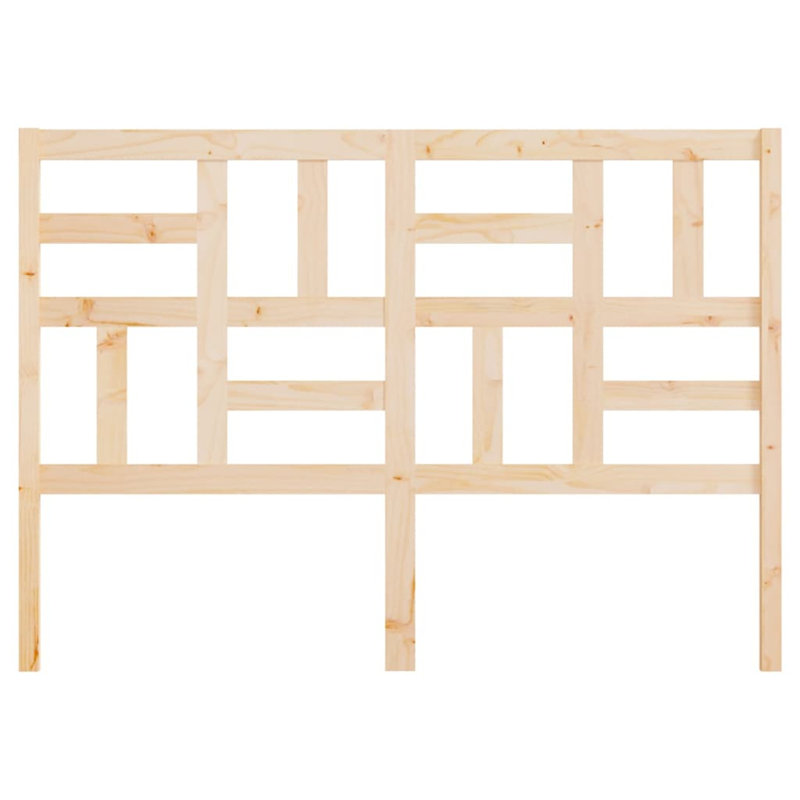 Magaw Solid Pine Headboard 126 x 4 x 104 cm