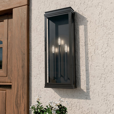 Applique murale d'extérieur 3 lumières 28,25 po Lundon