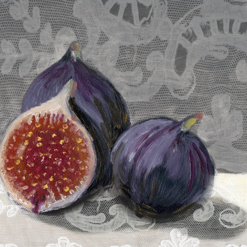 Laura's Harvest V by Alicia Ludwig - Wrapped Canvas Painting, 91cm H x 91cm W x 3.8cm D