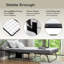 Lit pliable avec matelas et housse de rangement, portable et confortable pour les adultes-833112328-809381052