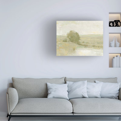 «Ochre Riverbank I» sur toile
