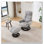 Fauteuil inclinable ergonomique avec repose-pieds