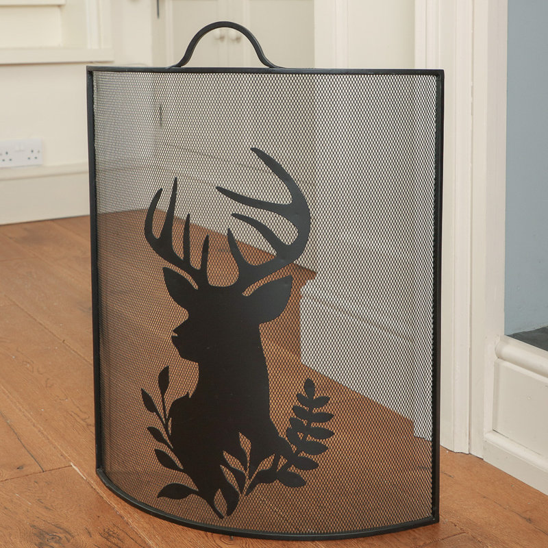 Lea Iron Fireplace Screen