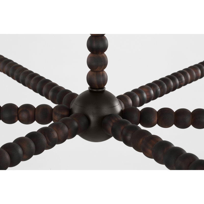 Chapman and Myers Traditional Fiona Chandelier, 50, Aged Iron