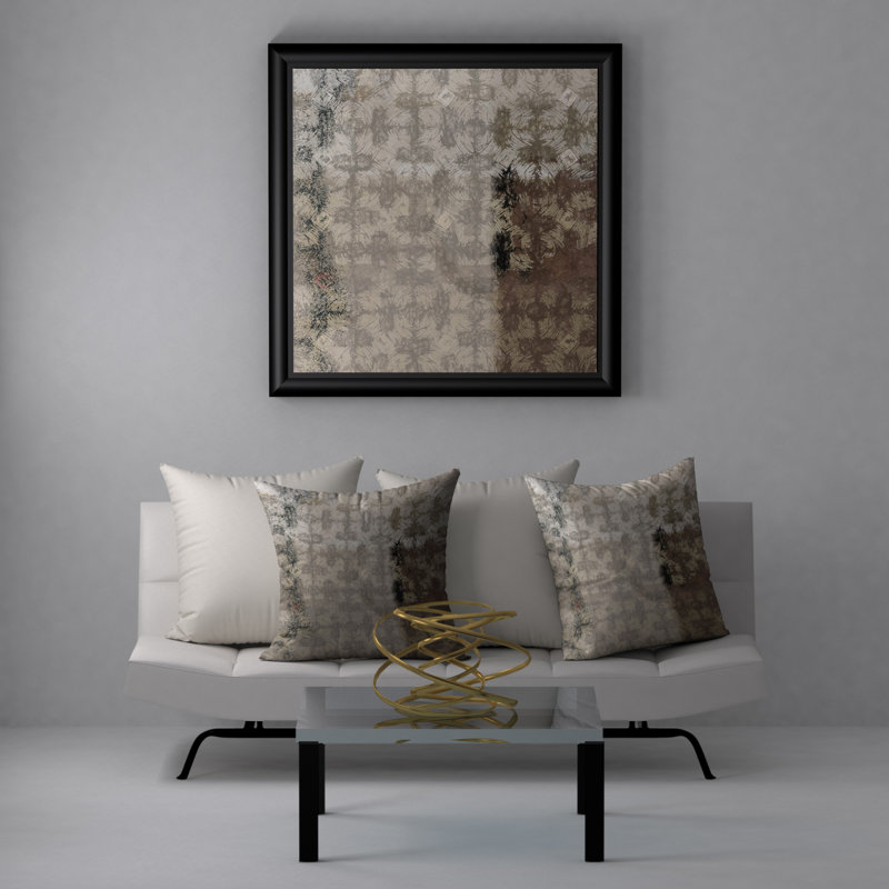 Housse de coussin carrée/insert, 20 po x 20 po