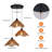 Tamoa 3 - Light Rattan Farmhouse Pendant Light