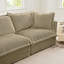 Canapé rembourré avec repose-pieds-966007537