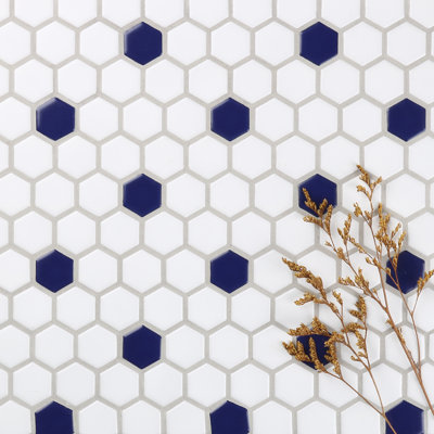Value Series 1" x 1" Porcelain Mosaic Wall and Floor Tile