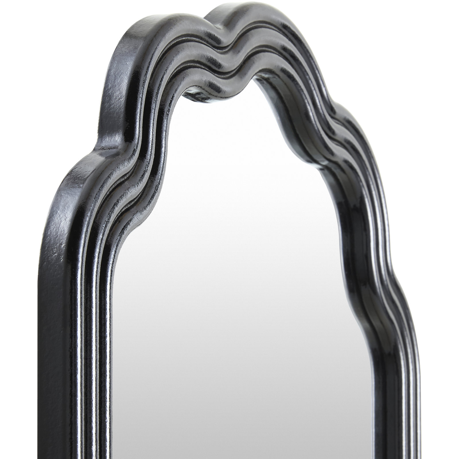 Accent Mirror, Black, 20" x 16"